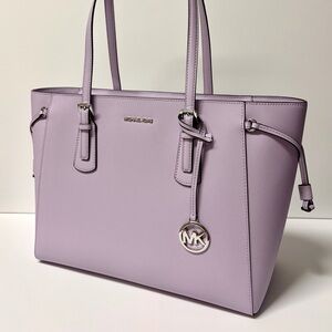 Michael Kors Lilac Saffiano Leather Tote